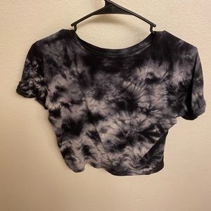 Crop top Black gray WHATEVER Medium